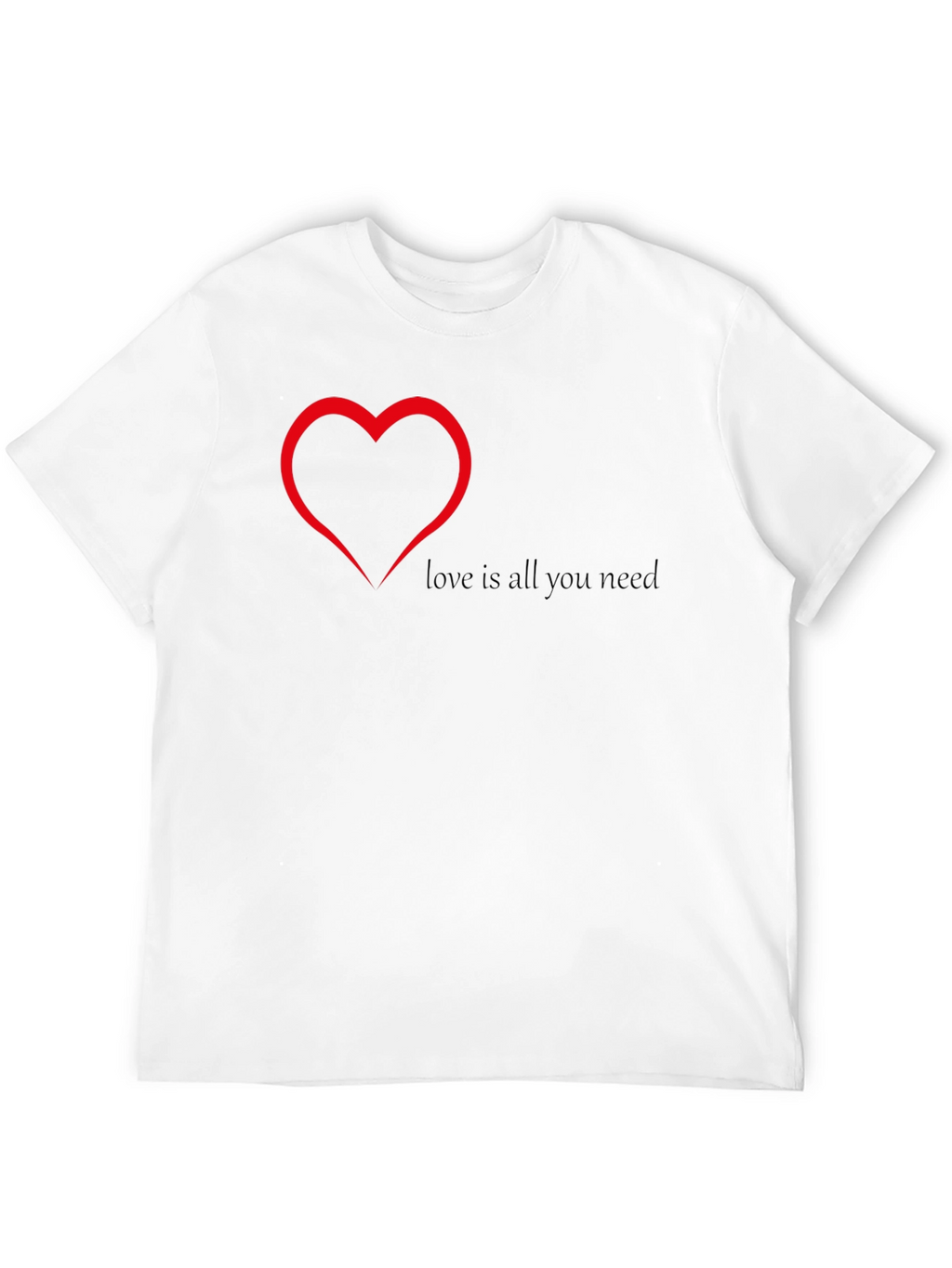 Love Is All You Need Tee - Black