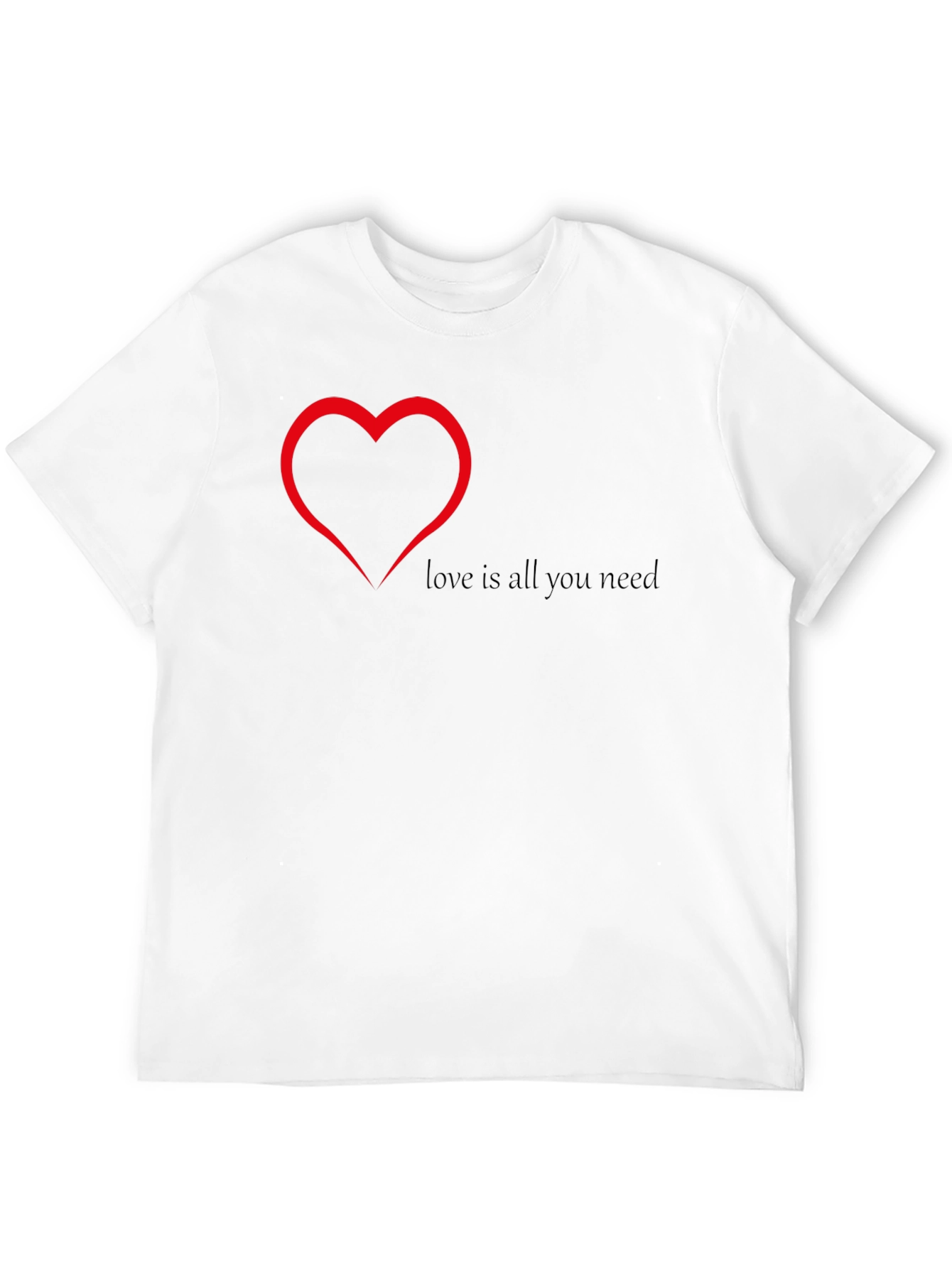 Love Is All You Need Tee - Black