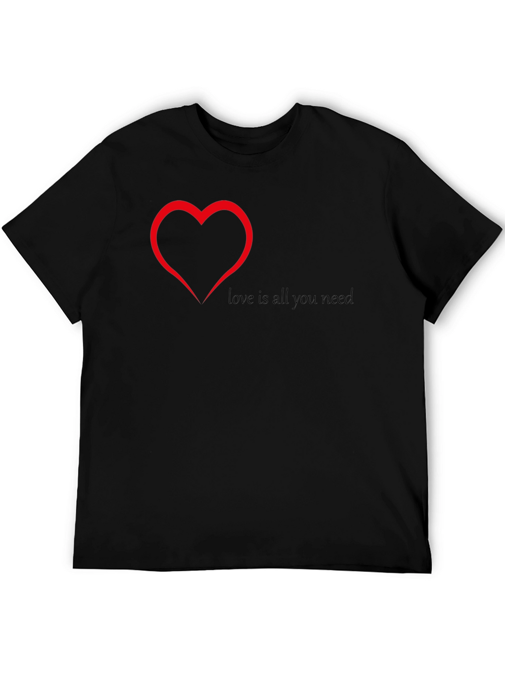 Love Is All You Need Tee - Black