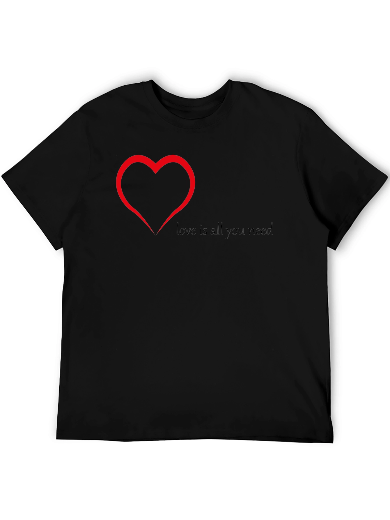 Love Is All You Need Tee - Black