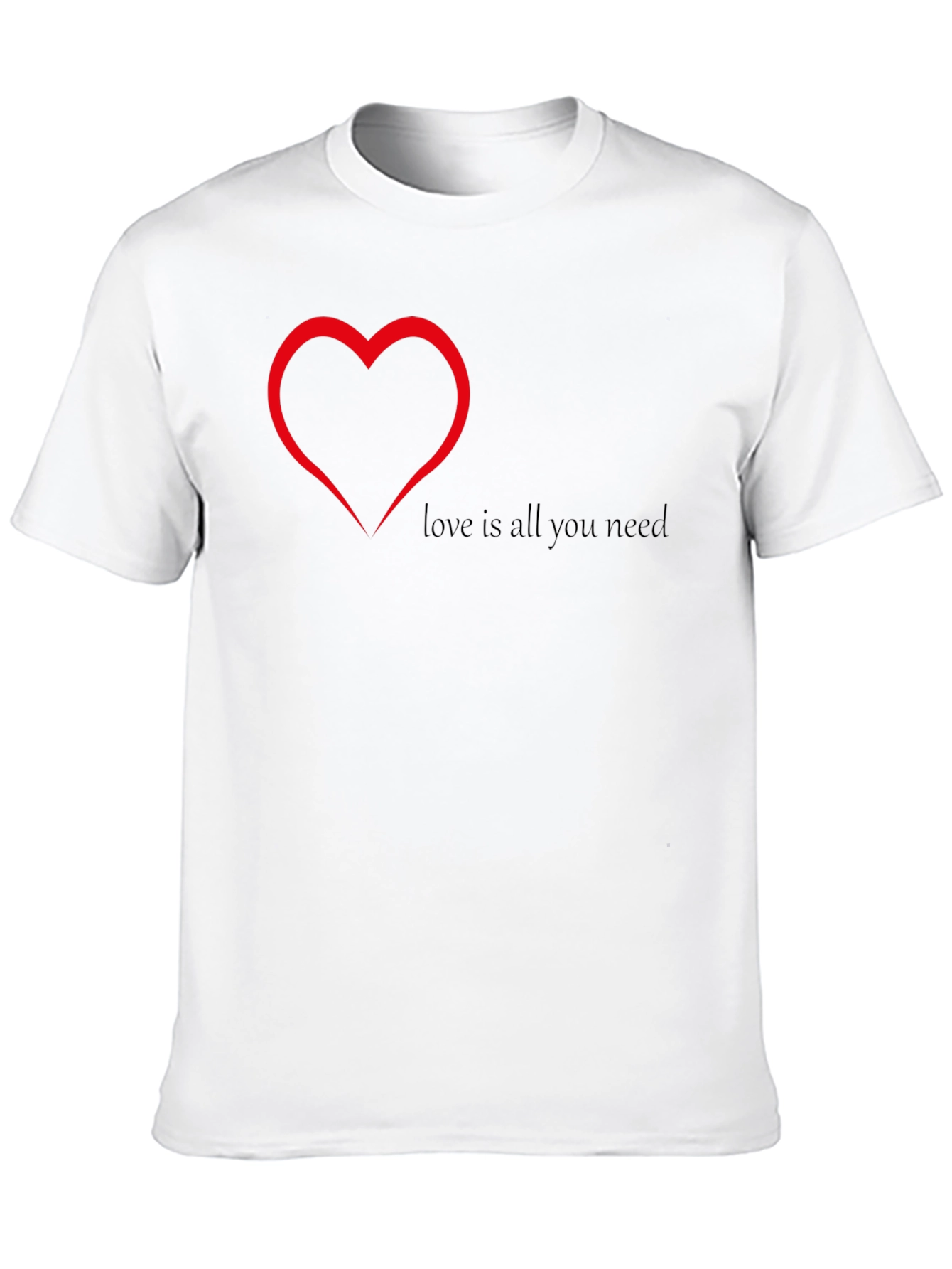 Love Is All You Need Tee - Black