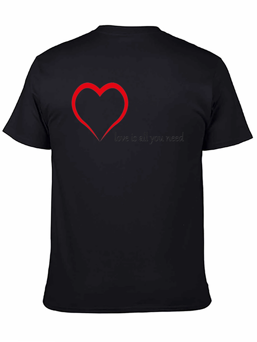 Love Is All You Need Tee - Black