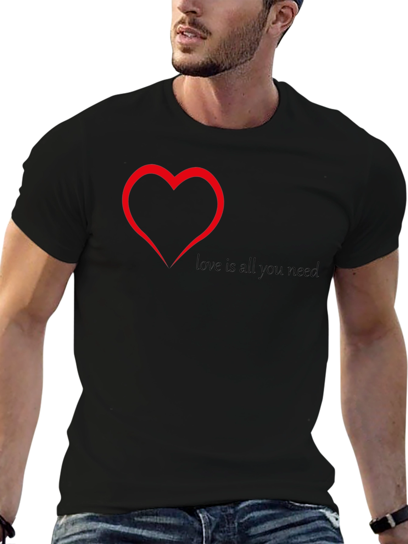 Love Is All You Need Tee - Black