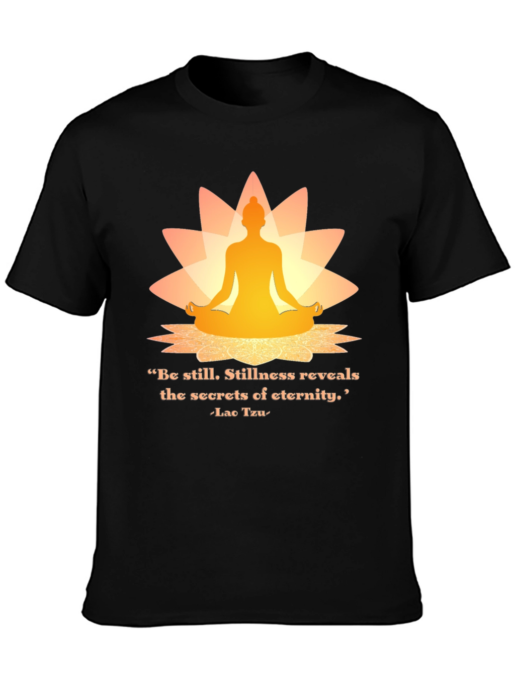 Meditative T-Shirt: Stillness Reveals Eternity