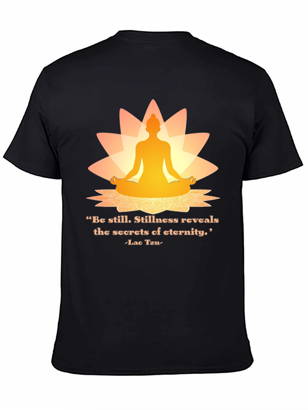 Meditative T-Shirt: Stillness Reveals Eternity