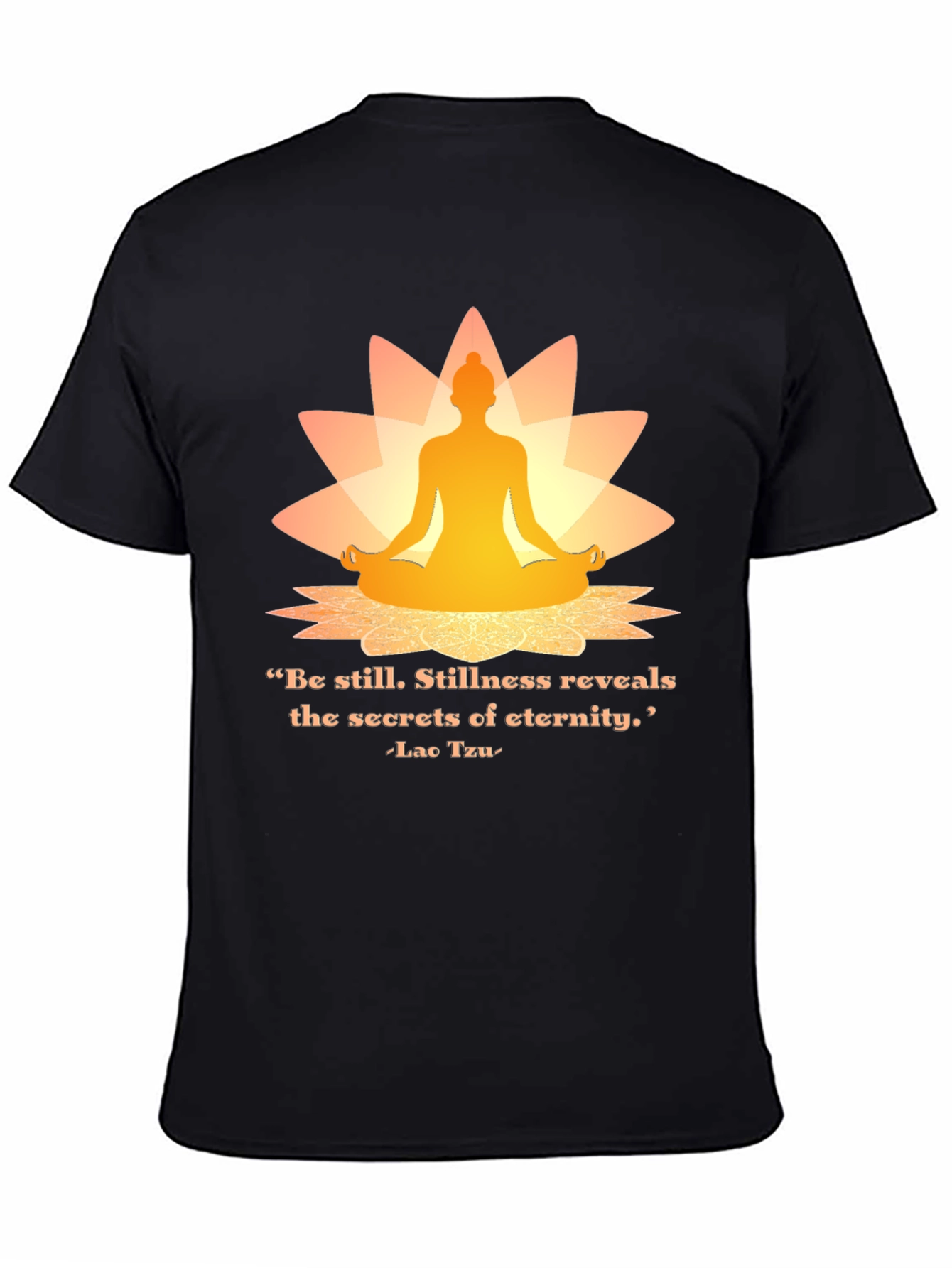 Meditative T-Shirt: Stillness Reveals Eternity