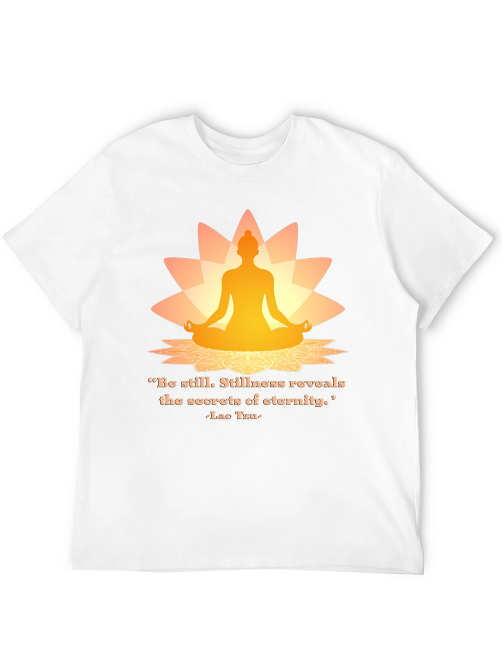 Meditative T-Shirt: Stillness Reveals Eternity