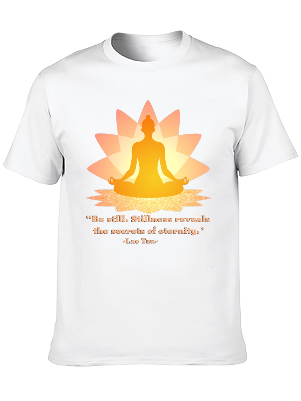 Meditative T-Shirt: Stillness Reveals Eternity