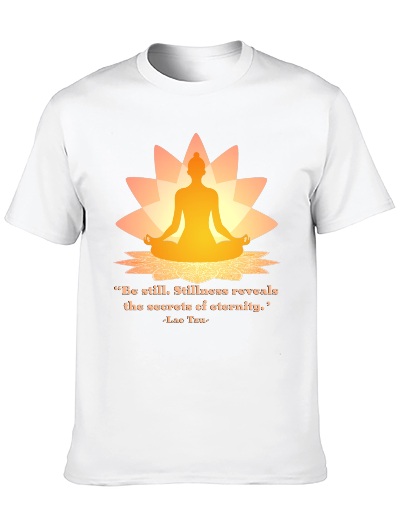 Meditative T-Shirt: Stillness Reveals Eternity