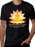 Meditative T-Shirt: Stillness Reveals Eternity