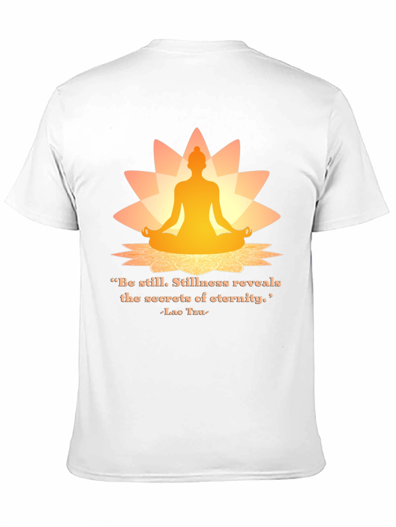 Meditative T-Shirt: Stillness Reveals Eternity