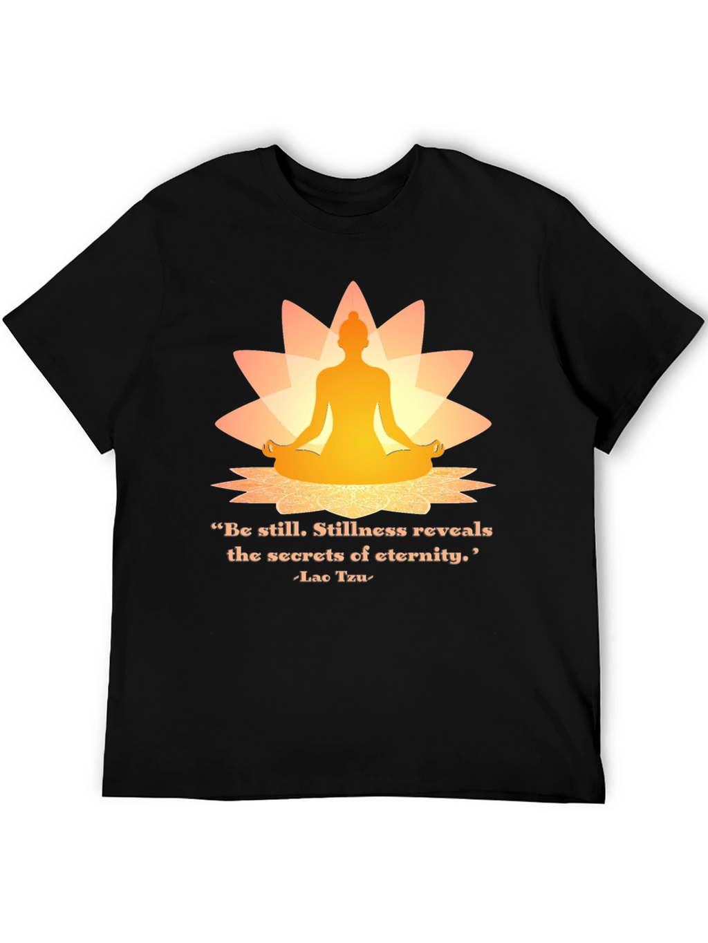 Meditative T-Shirt: Stillness Reveals Eternity