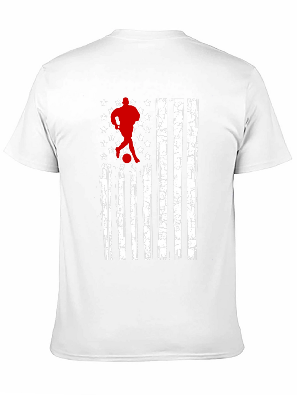 Soccer USA Flag T-Shirt - Patriotic Graphic Tee