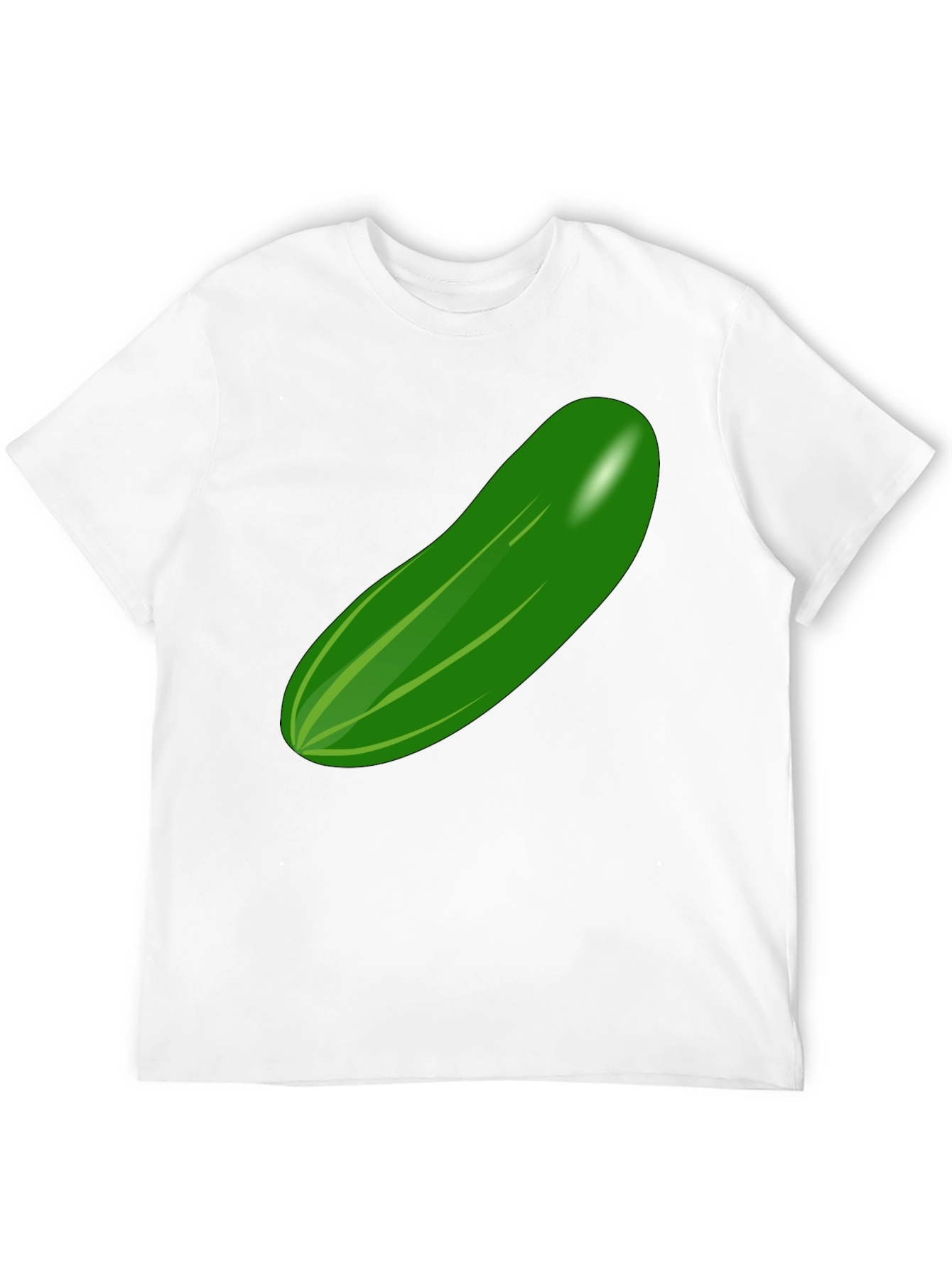 Cucumber Graphic T-Shirt - Quirky and Fun Design