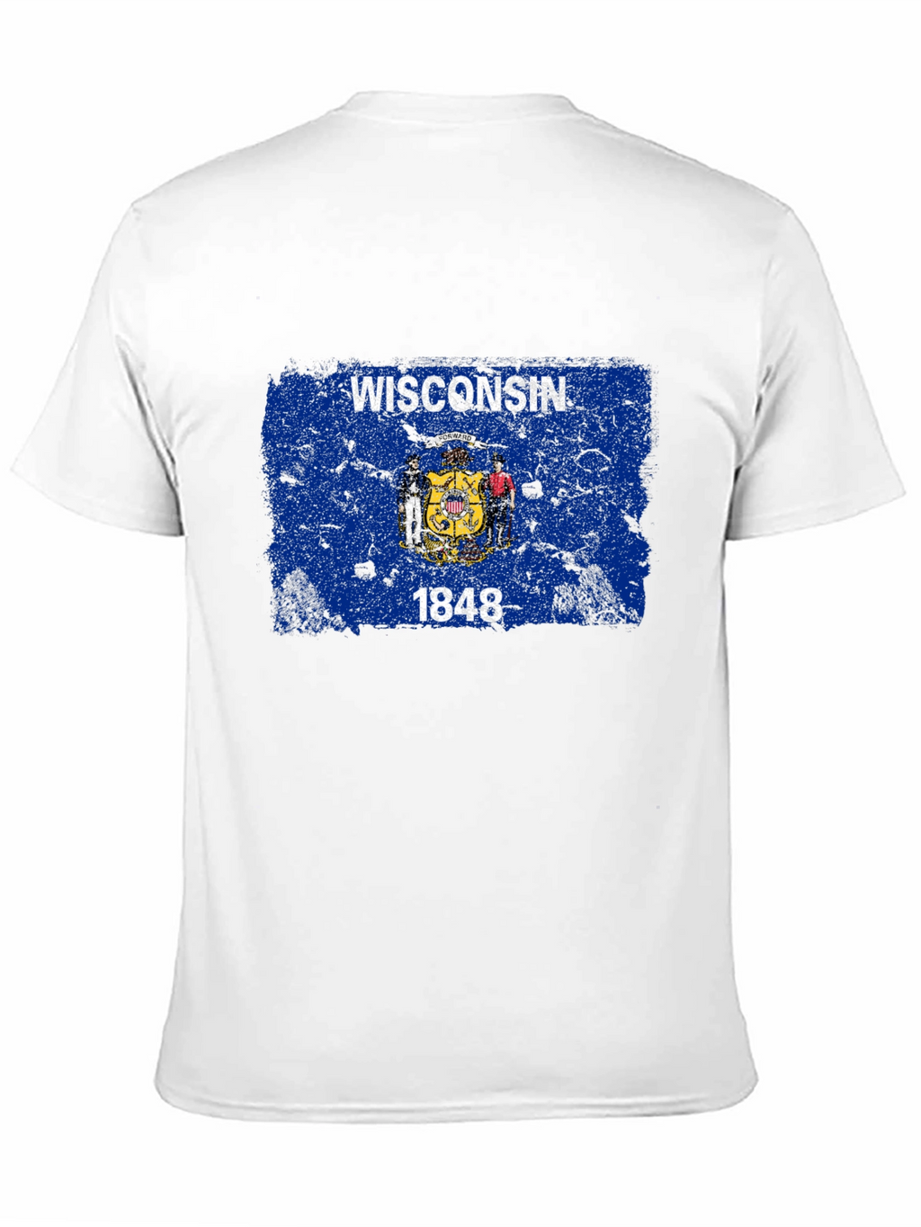 Wisconsin Flag Graphic T-Shirt