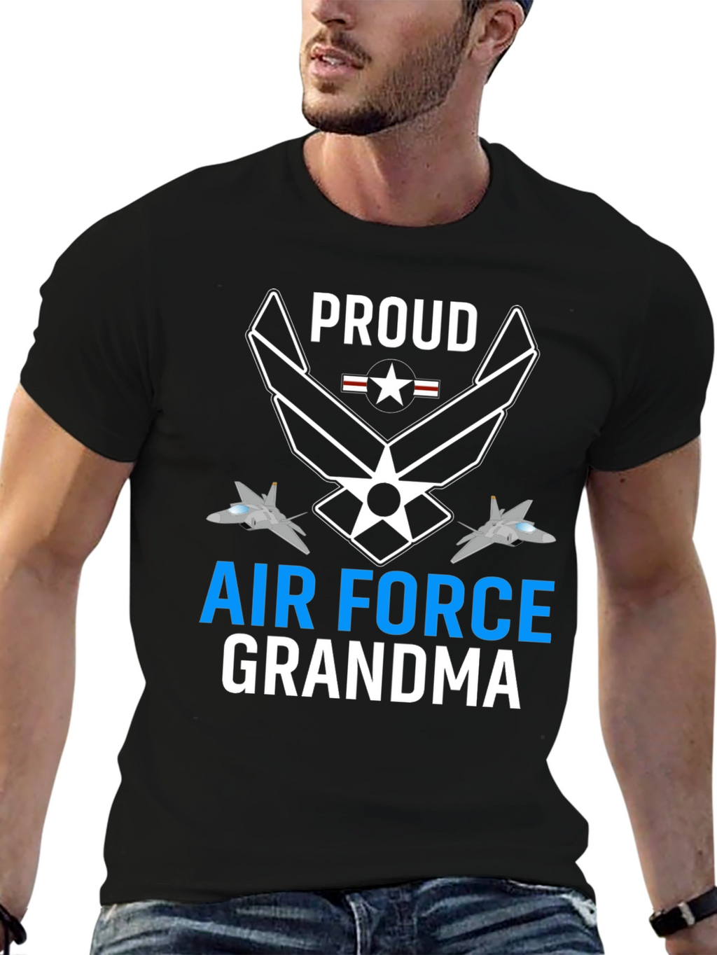 Proud Air Force Grandma T-Shirt