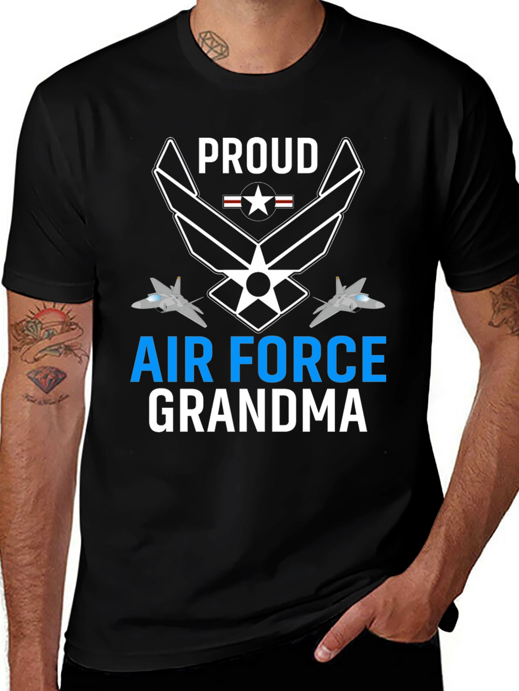 Proud Air Force Grandma T-Shirt