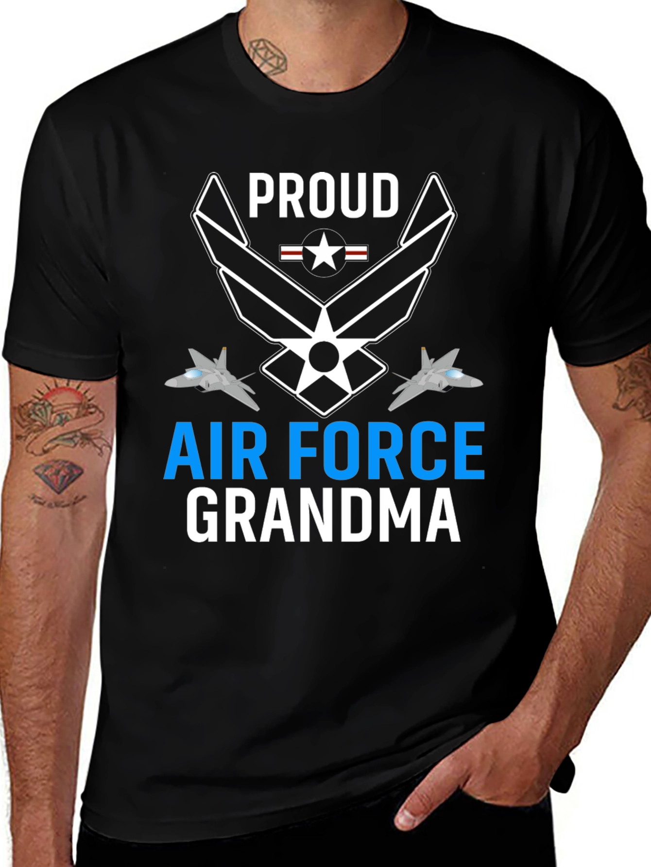 Proud Air Force Grandma T-Shirt