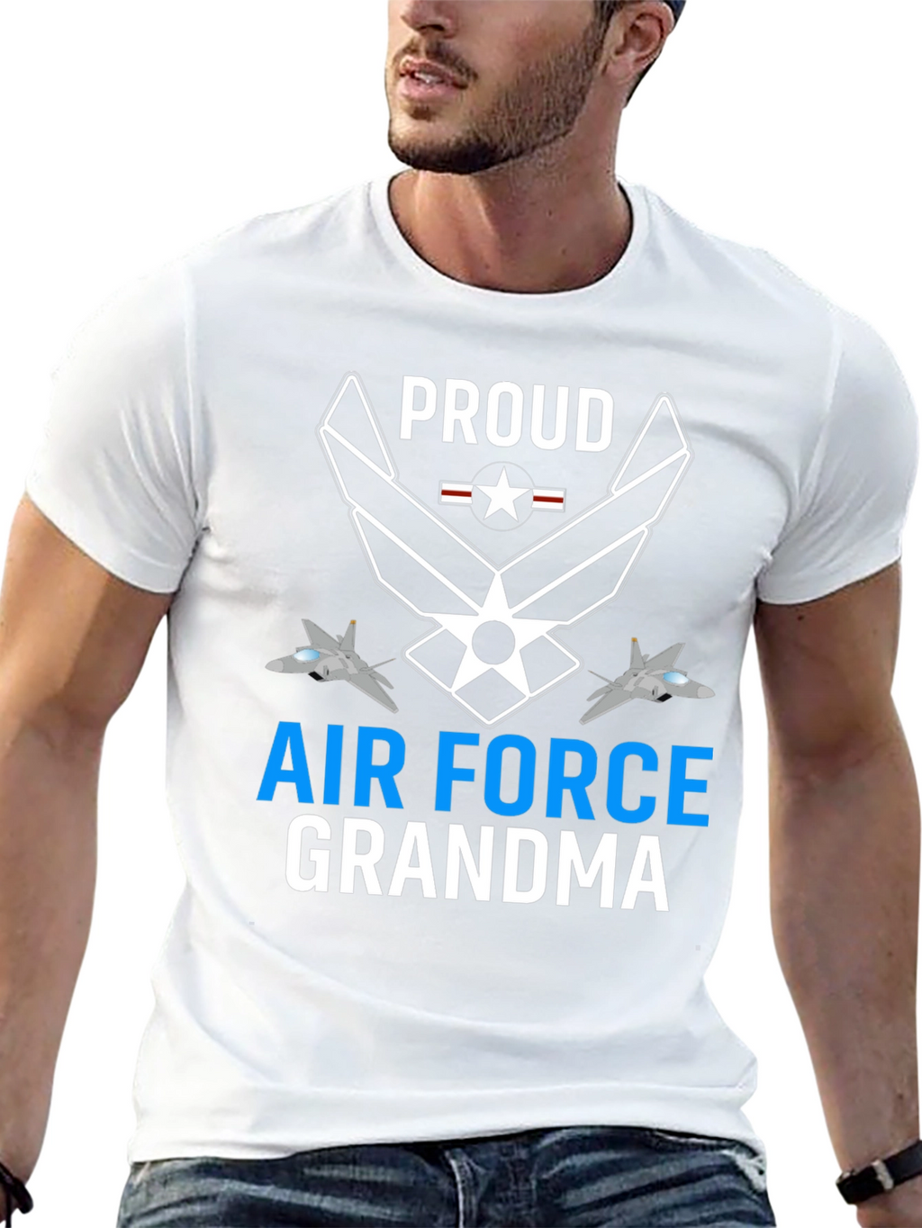 Proud Air Force Grandma T-Shirt