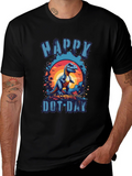Happy Dot Day Dinosaur T-Shirt