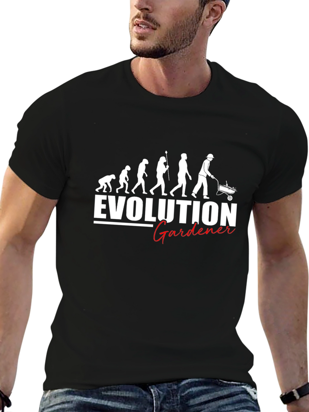 Evolution Gardener Graphic Tee