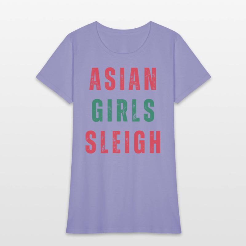 Asian Girls Sleigh