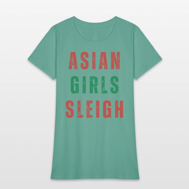 Asian Girls Sleigh