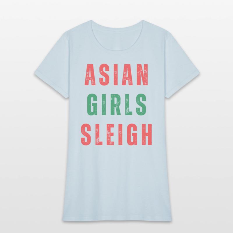 Asian Girls Sleigh