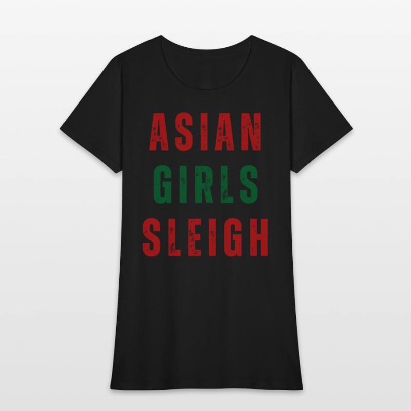 Asian Girls Sleigh