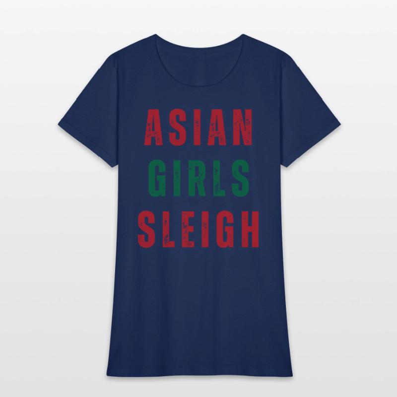 Asian Girls Sleigh