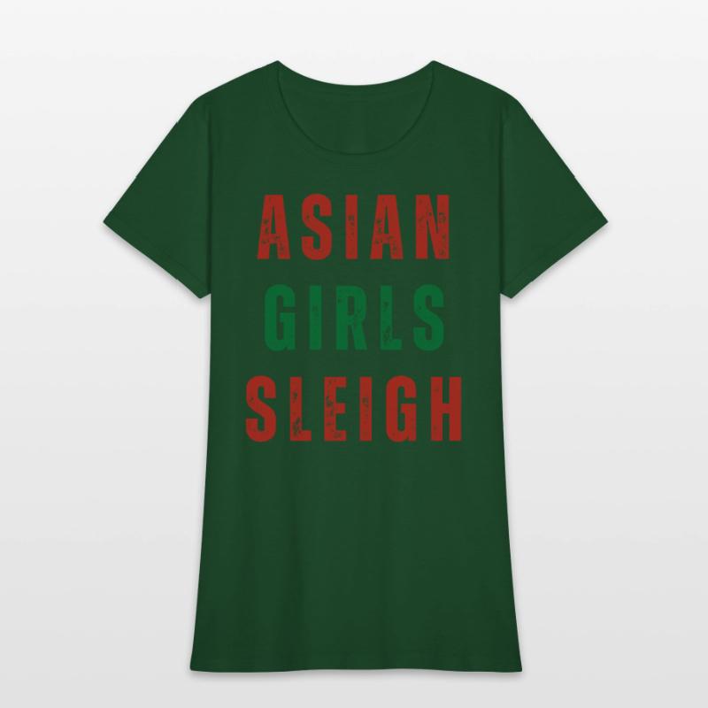 Asian Girls Sleigh