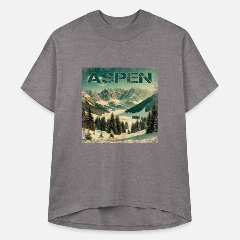 Aspen Ski Snowboard Vintage Winter Vacation