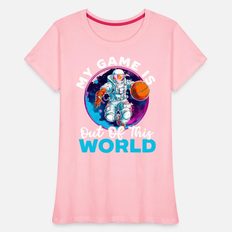 Astronaut Basketball Outerspace Basketball Player