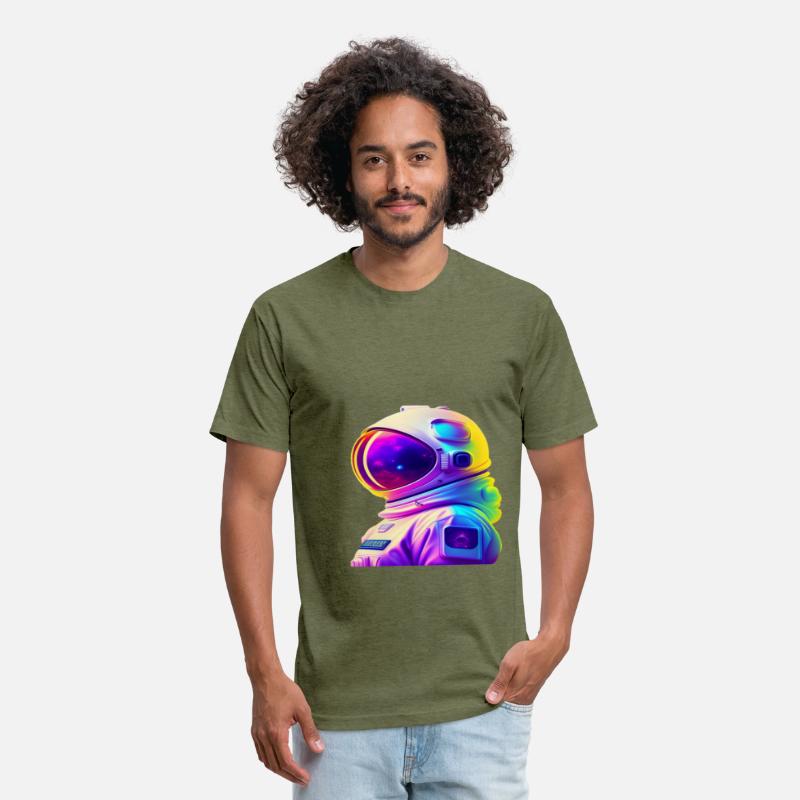 Astronaut t-shirt and Sticker