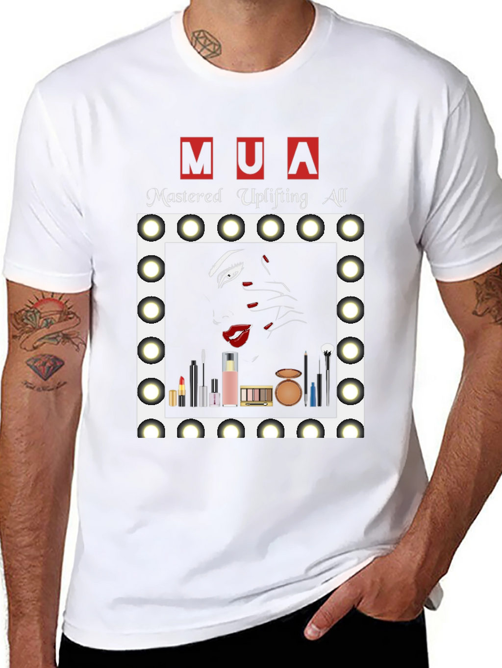 MUA Mastered Uplifting All T-Shirt - Makeup Artist Tee