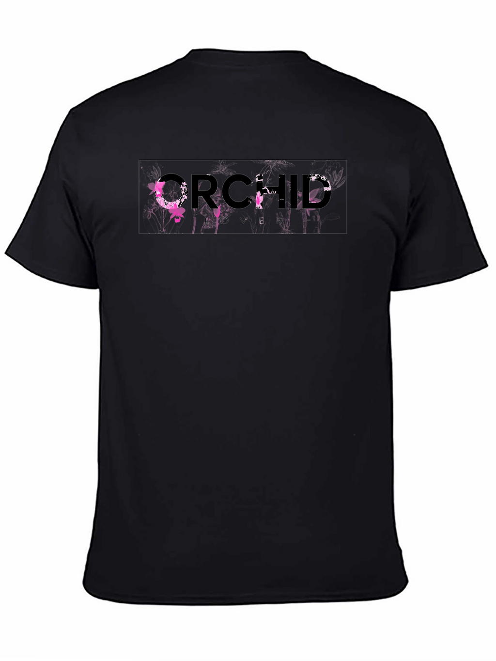 Orchid Lover T-Shirt - Modern Graphic Tee