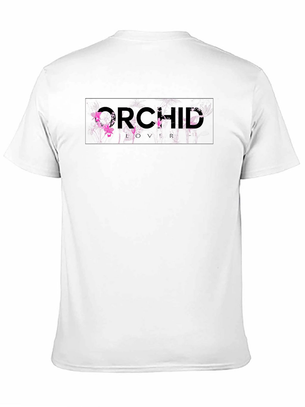 Orchid Lover T-Shirt - Modern Graphic Tee