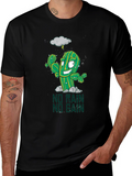 No Rain No Gain Graphic Tee - Gym Motivation