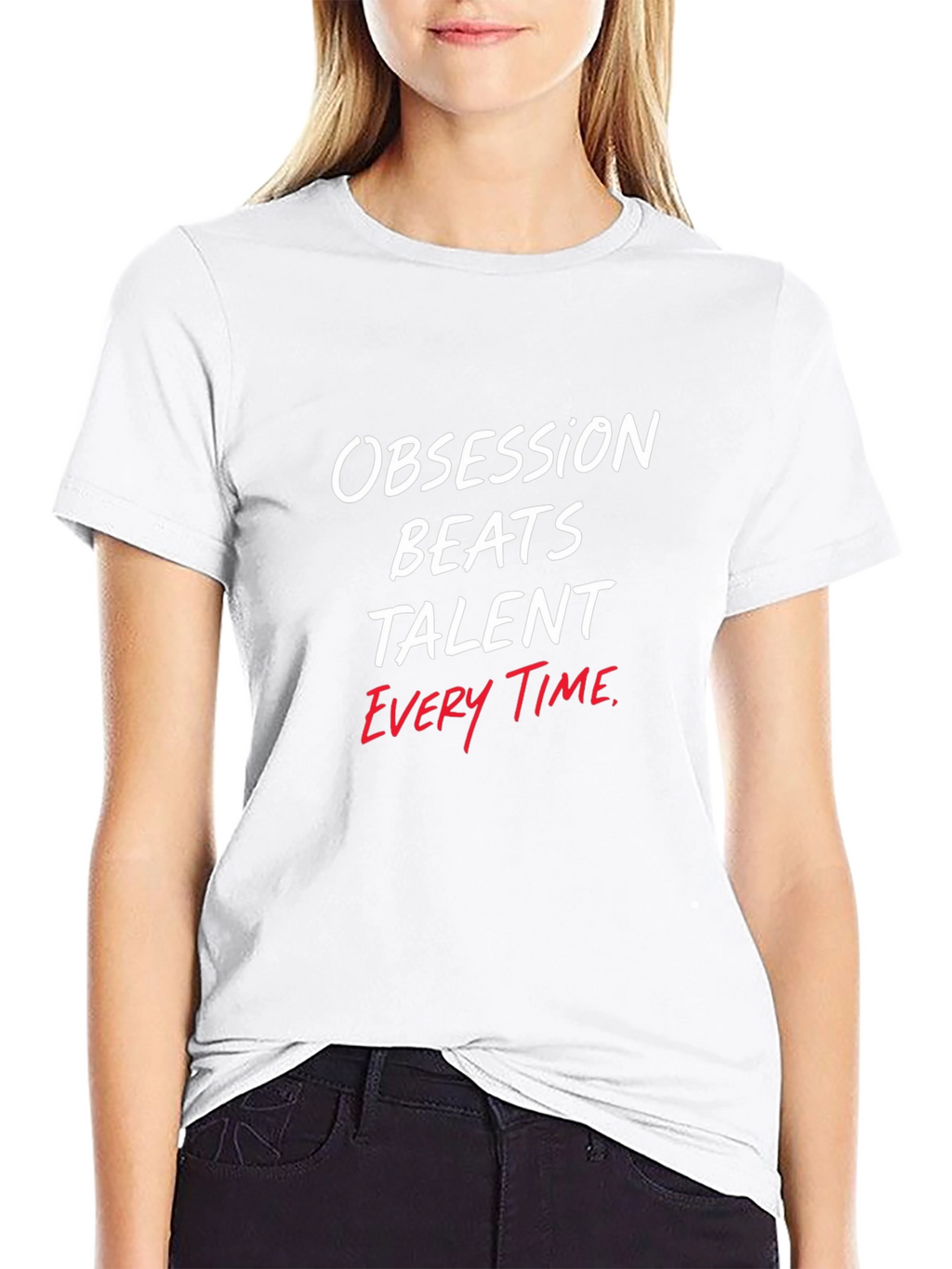 Obsession Beats Talent Graphic Tee