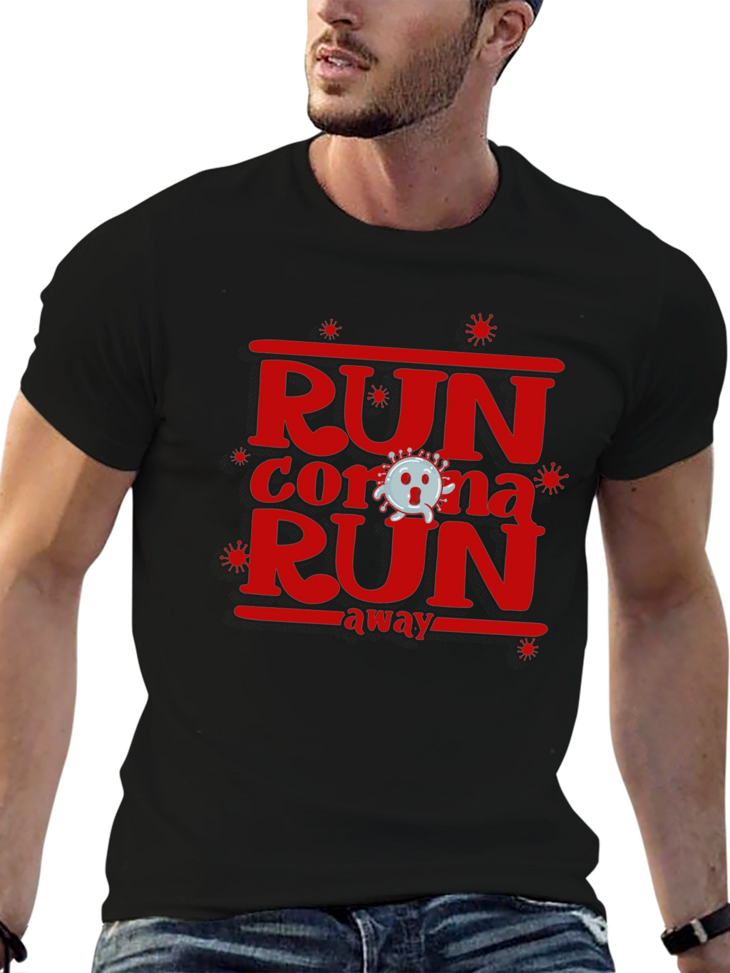 Run Corona Run Away T-Shirt