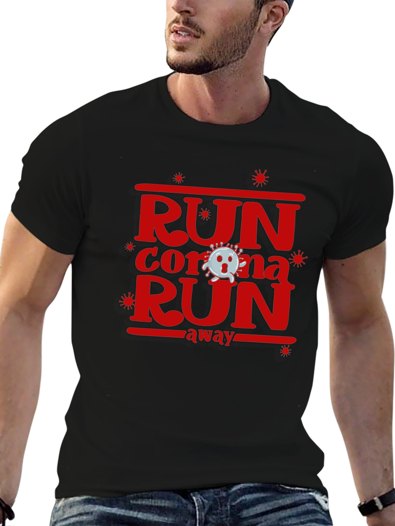 Run Corona Run Away T-Shirt