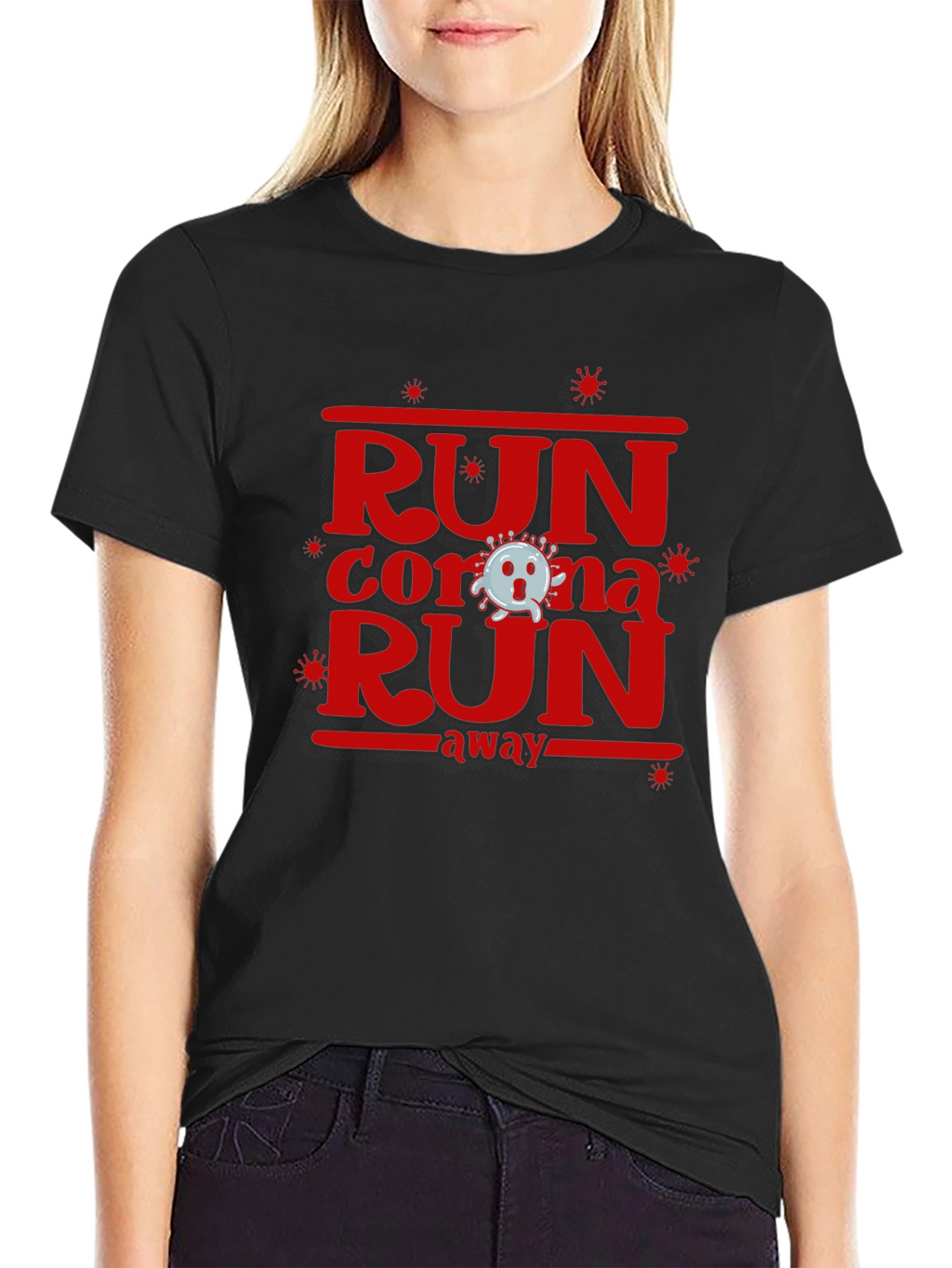 Run Corona Run Away T-Shirt