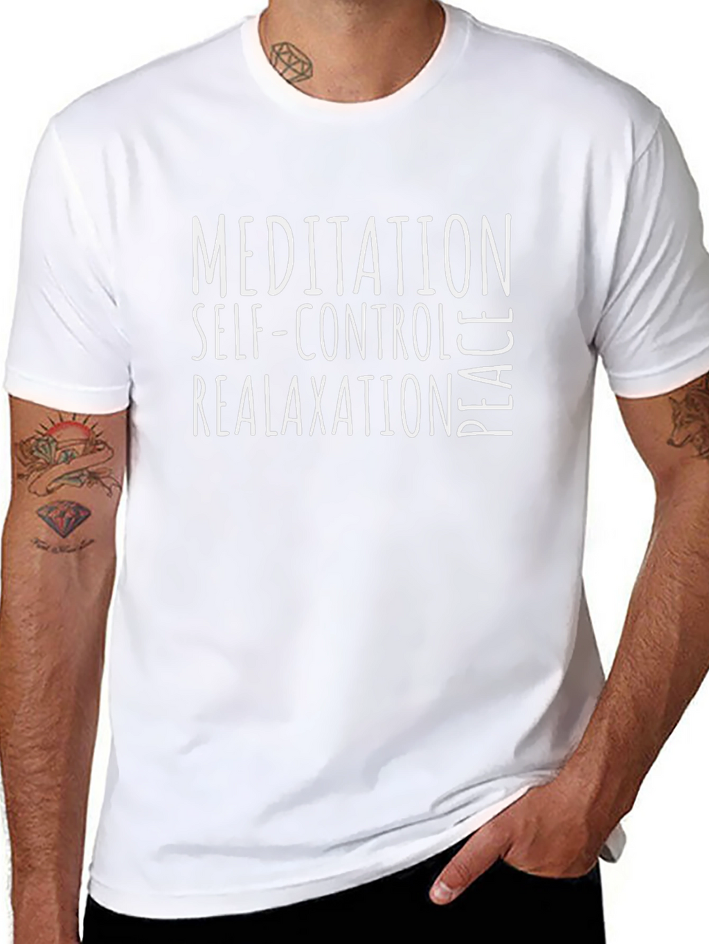 Meditation Peace T-Shirt - Self-Control & Relaxation