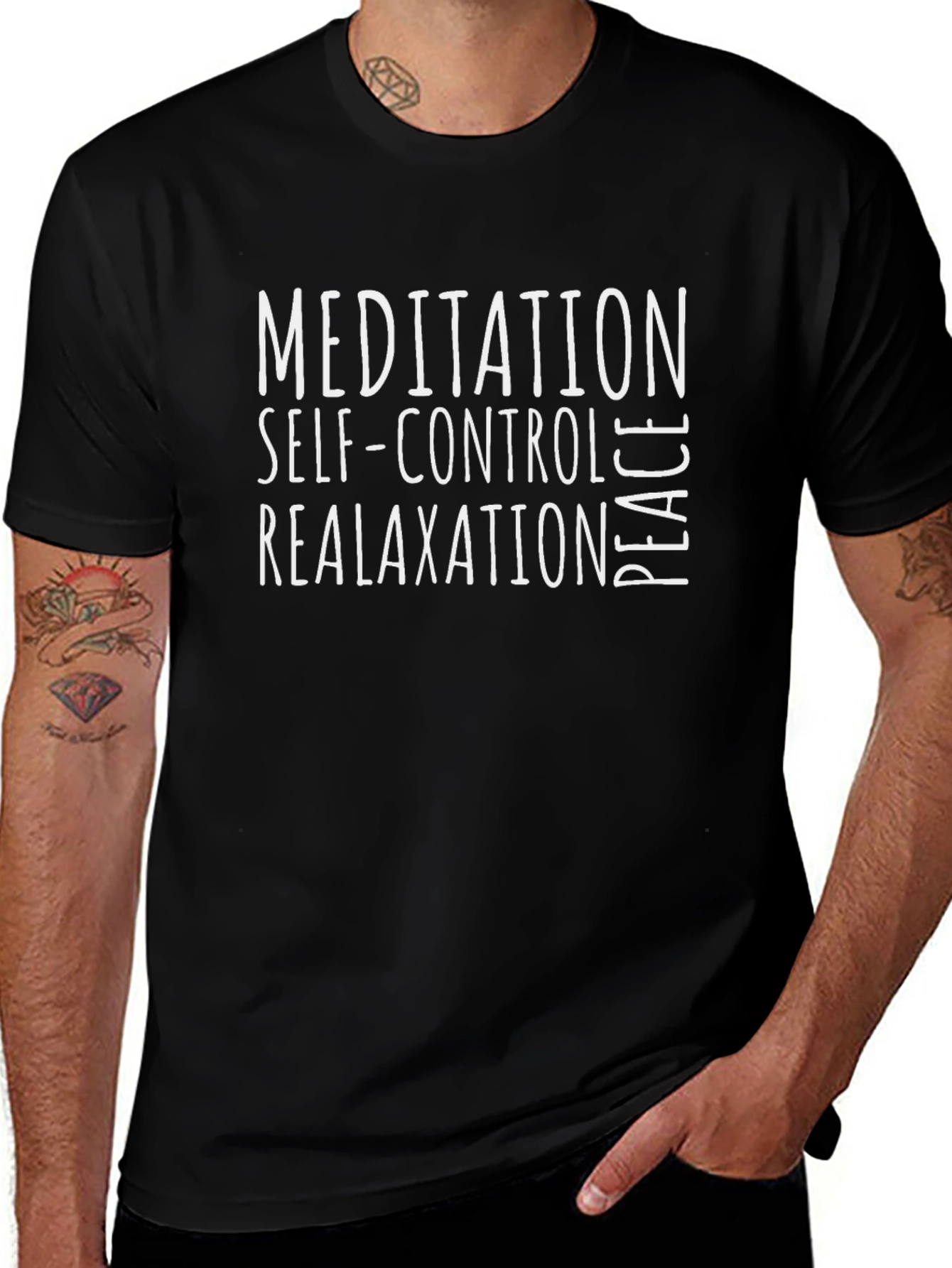 Meditation Peace T-Shirt - Self-Control & Relaxation