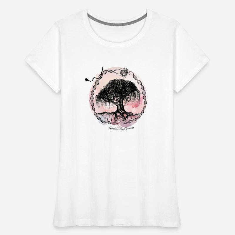 Awaken the Goddess Tree on Pink