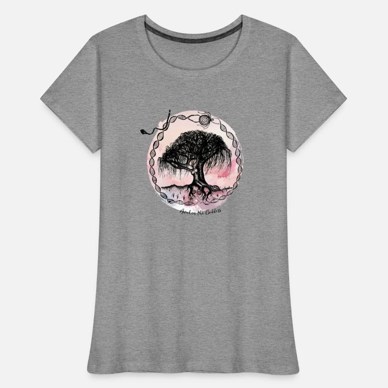 Awaken the Goddess Tree on Pink