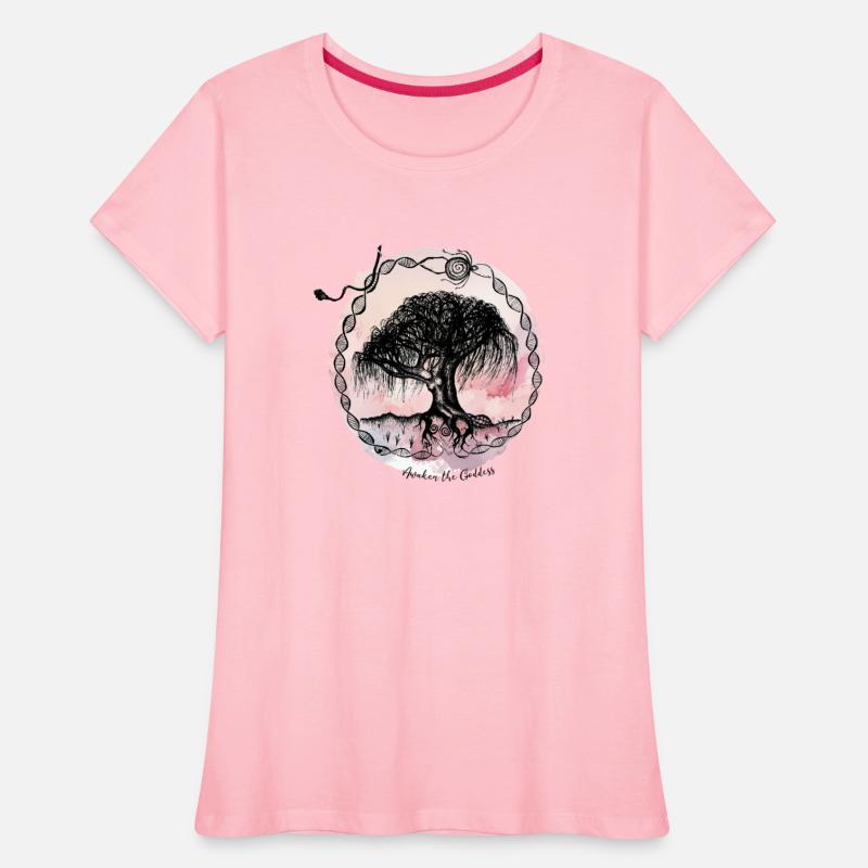 Awaken the Goddess Tree on Pink