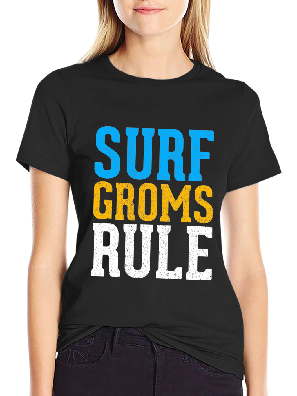 Surf Groms Rule T-Shirt -  Fun Surfing Tee