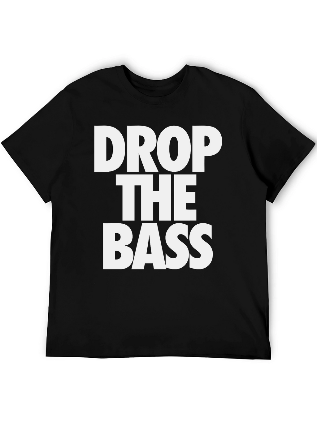 Drop The Bass Graphic T-Shirt - Black