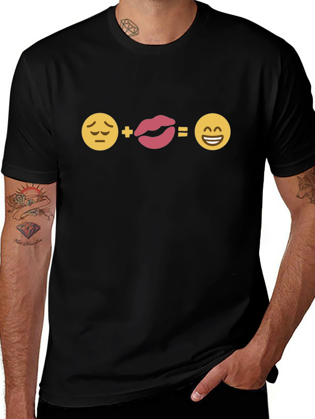 Emoji Kiss T-Shirt - Express Yourself!